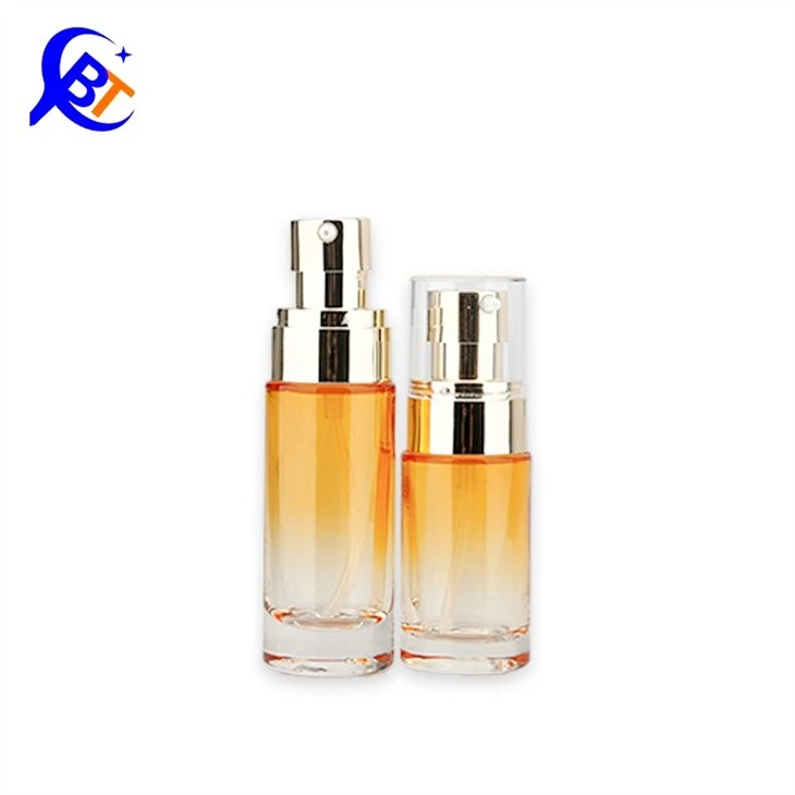 Pump Glass Bottles For Cosmetics